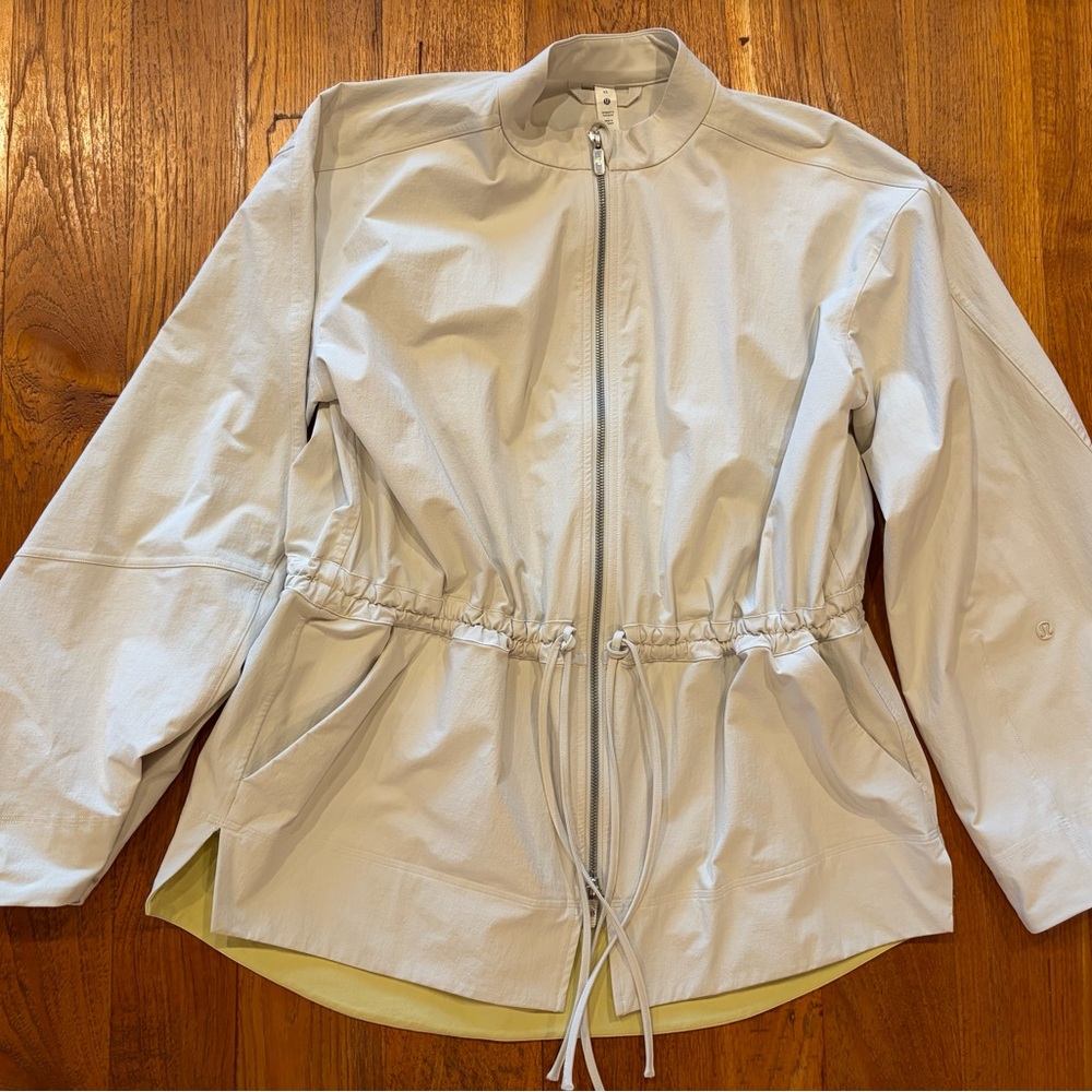 Lululemon Athletica bone color Utility Jacket
